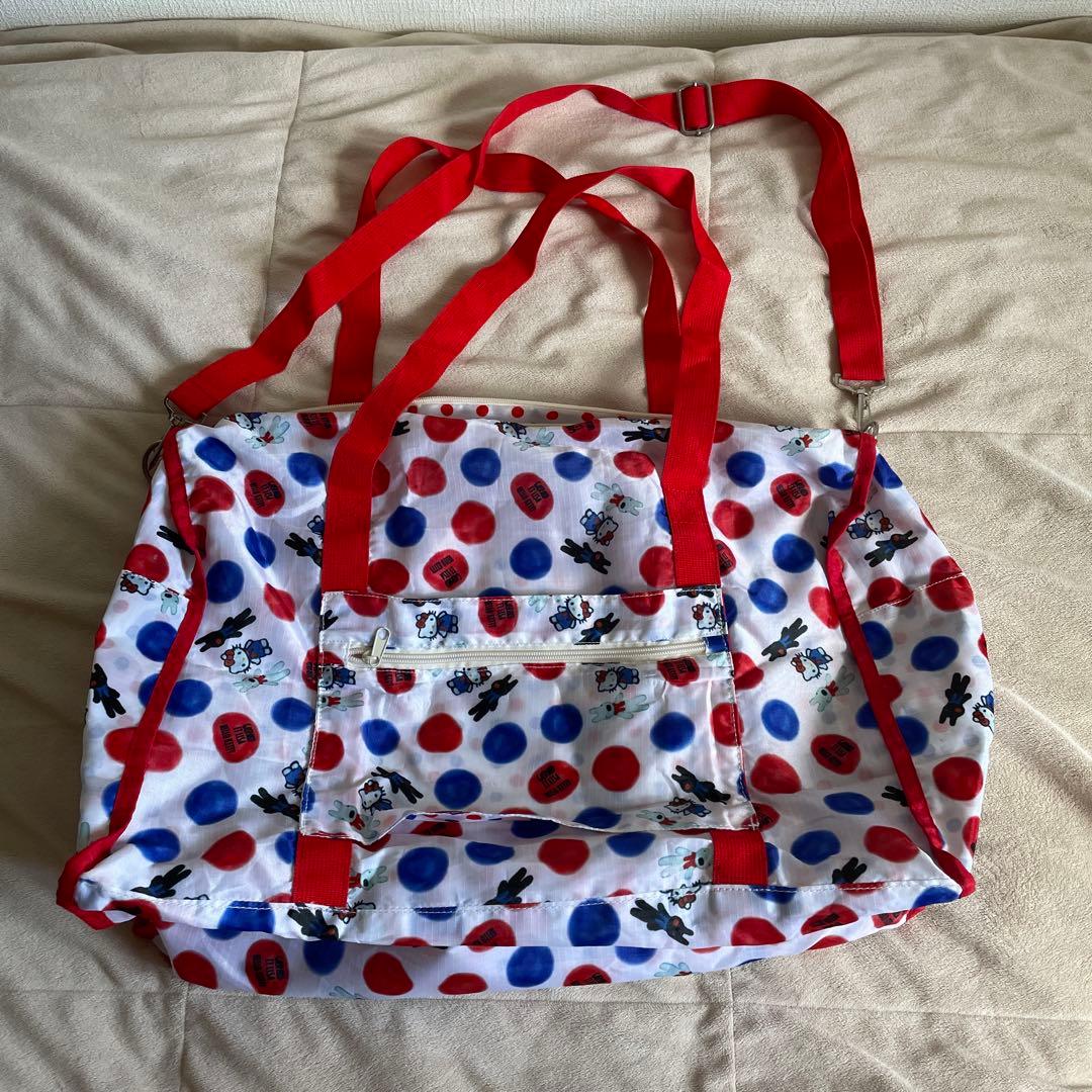 ハローキティ　リサとガスパール　ボストンバッグ サンリオ