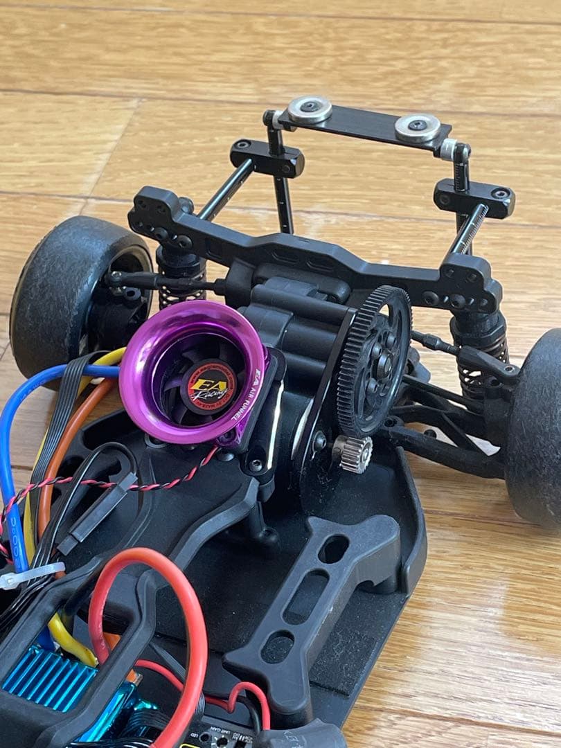 【くまさん専用】YOKOMO YD2 ドリフト ラジコンRX7ボディ、リポ2個付