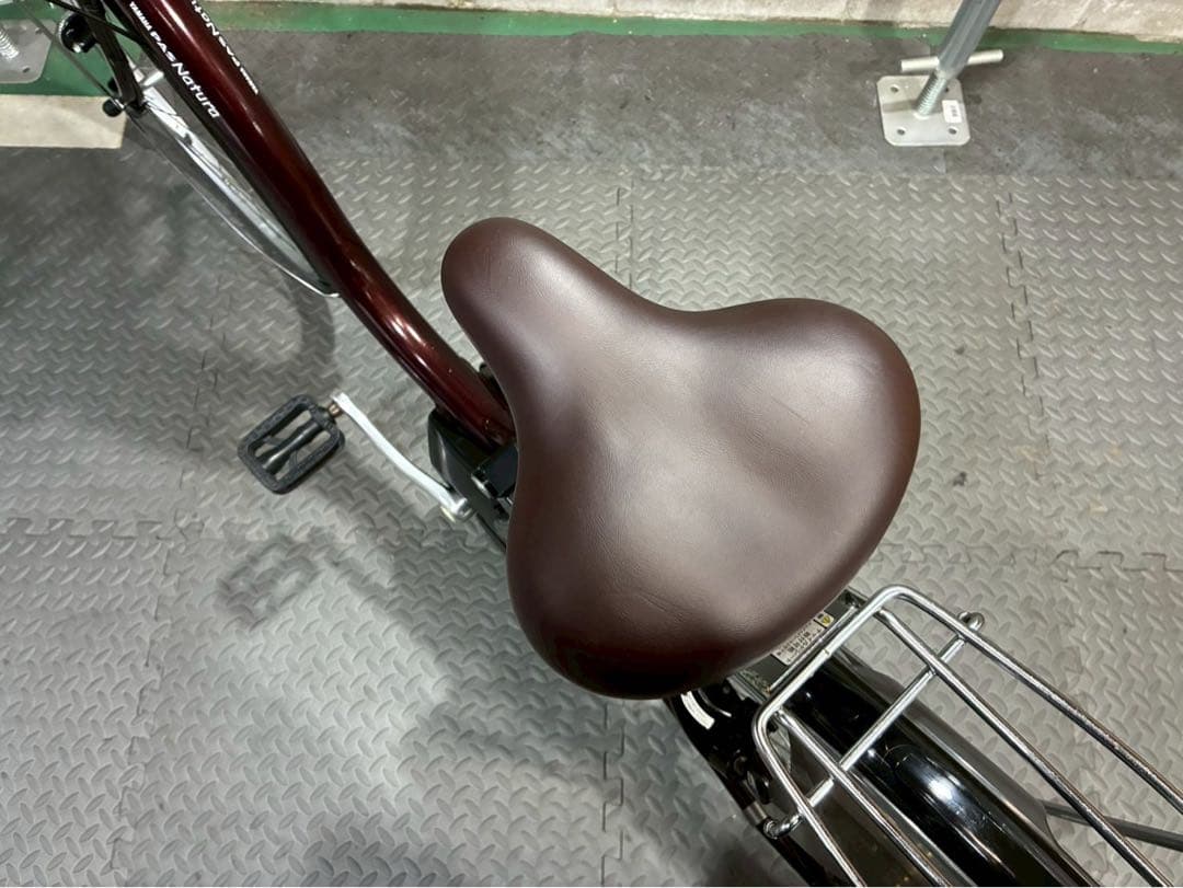 №8600 電動自転車　ヤマハ　パスナチュラ 26インチ ブラウン
