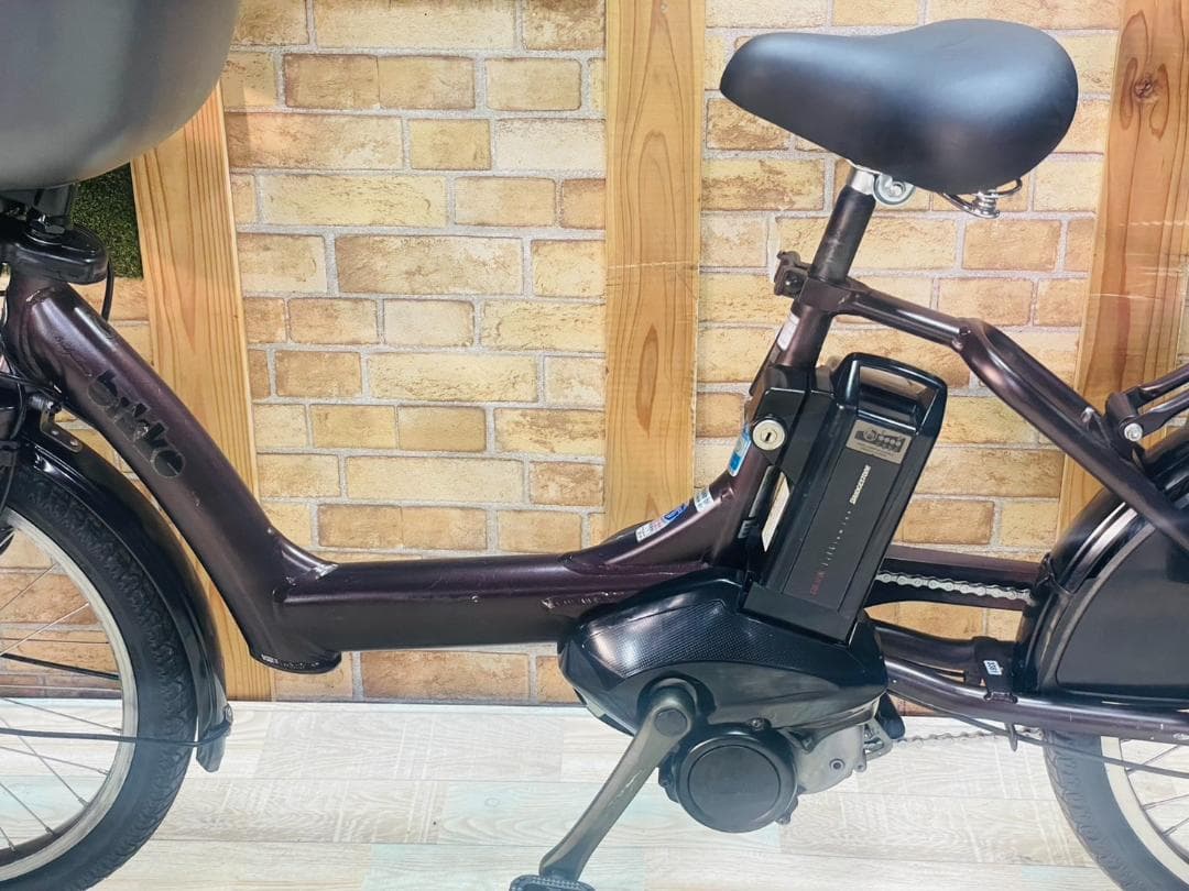 大容量＆超人気 BIKKE ビッケ ブリヂストン子供乗せ電動自転車 H3381