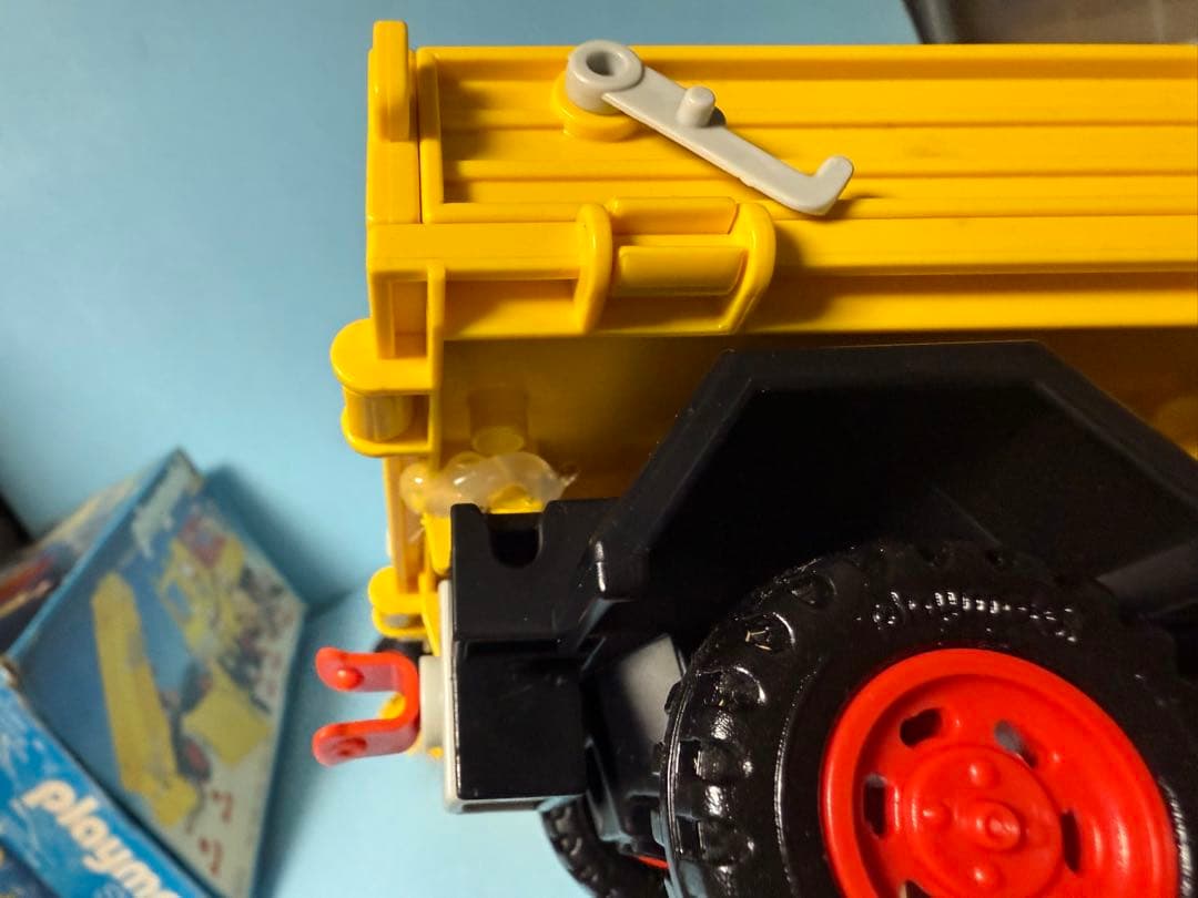 プレイモービルplaymobil3454工事車両ブルドーザー ダンプカー 激レア