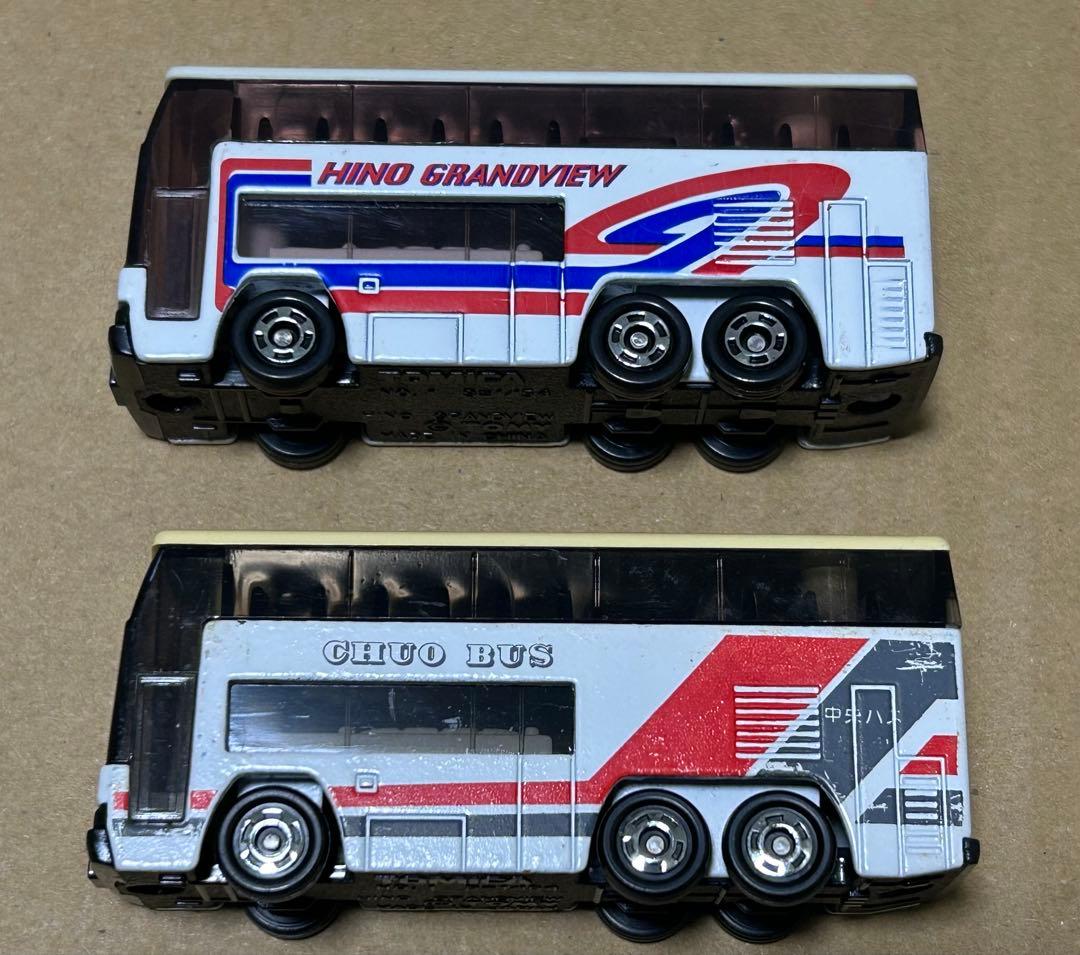 トミカ 日野 グランビューバス 2台セット 中央バス