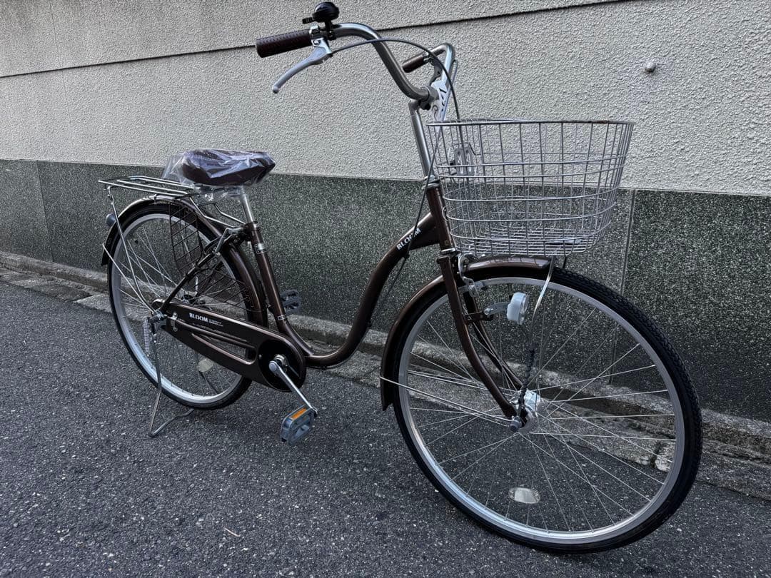 367番　全車両格安販売‼️ 26インチ オートライト　シティサイクルママチャリ