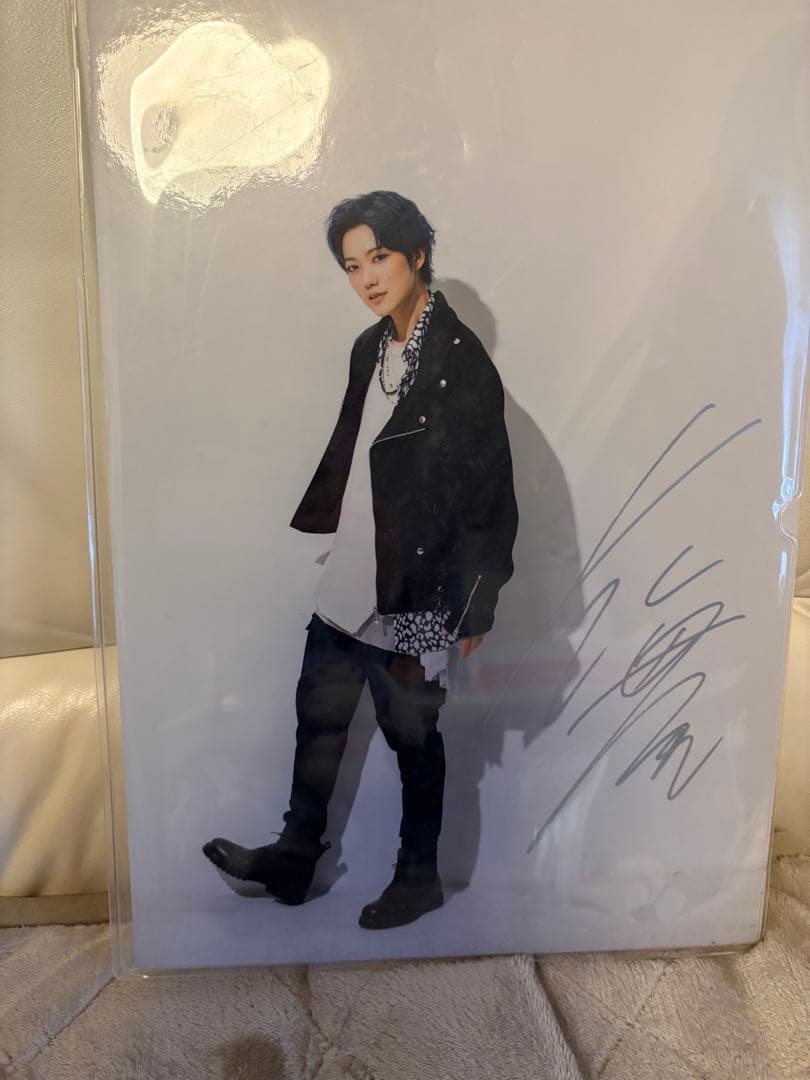 七海ひろき　サイン入りボード