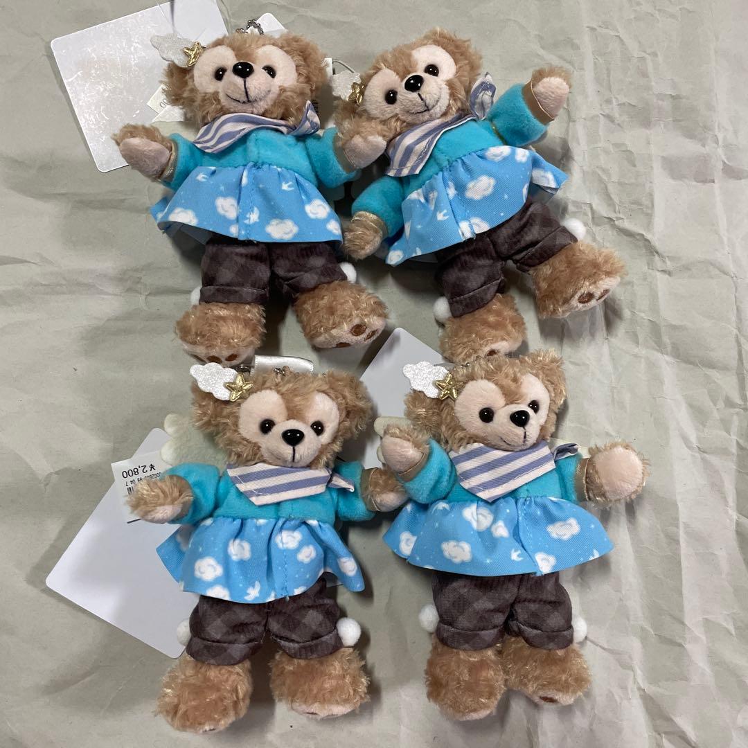 ディズニー　リゾート　ウィッシングウィングス　ぬいぐるみバッジ