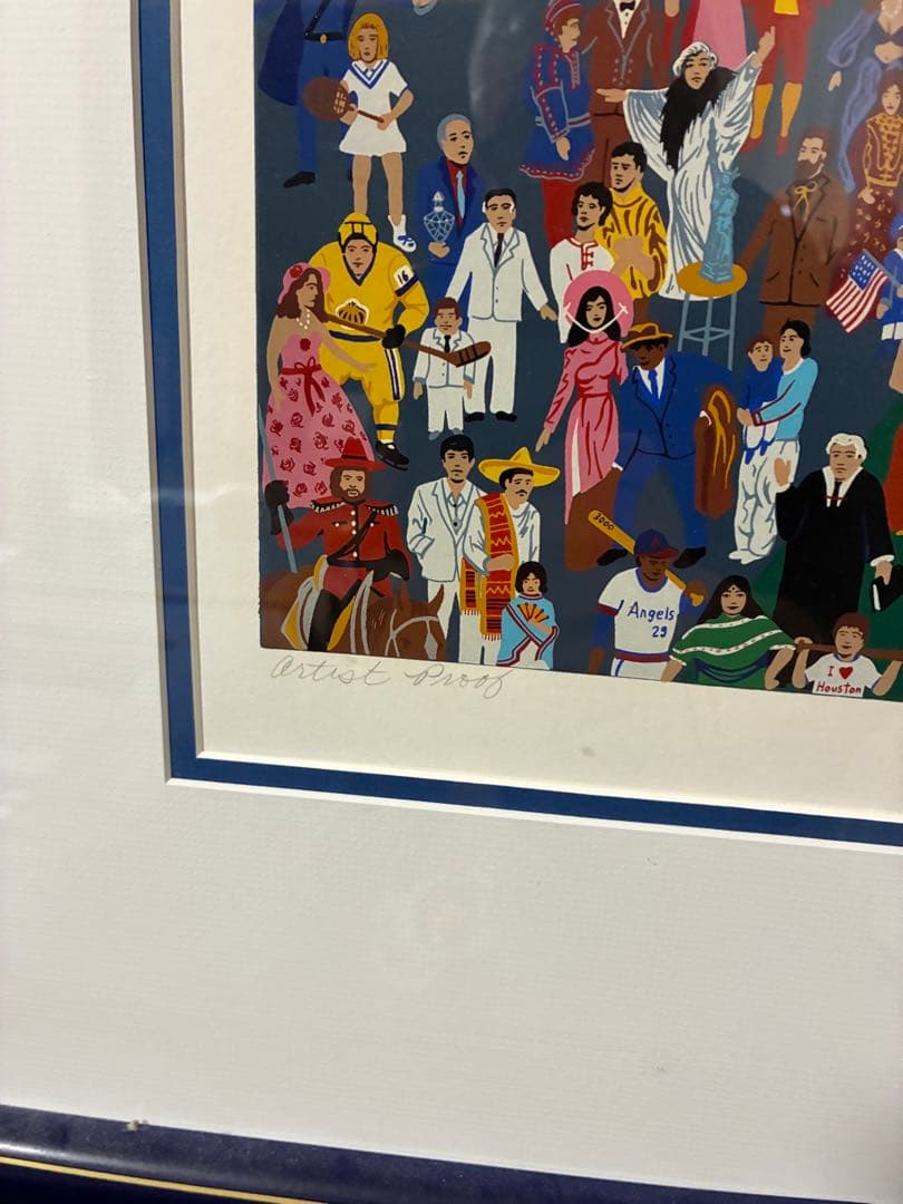 【メラニーケント】 「自由の女神」シルクスクリーン(作品保証書付)