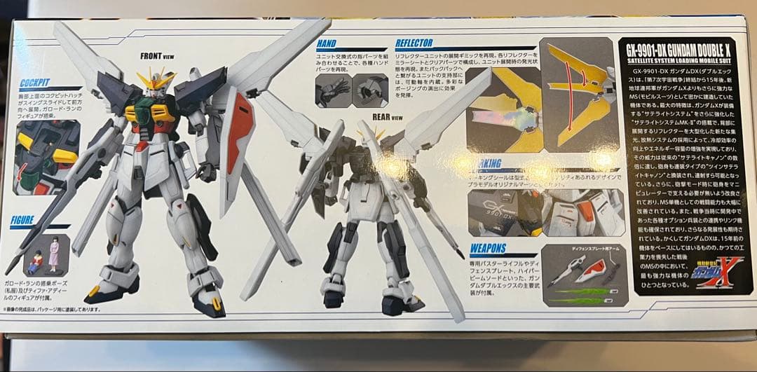 バンダイ MG ガンダムダブルエックス プラモデル 1/100