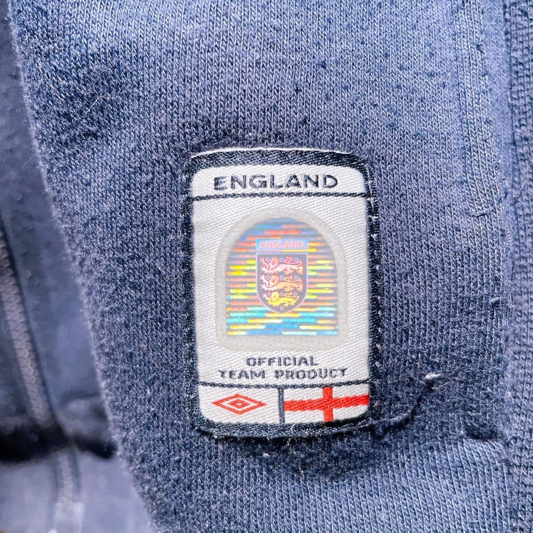 【希少】y2k/在原みゆ紀/UMBRO/イングランド代表/フルジップスウェットL