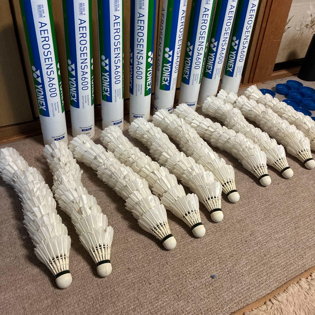 送料無料　YONEX　NEW OFFICIAL、エアロセンサー　600 120球