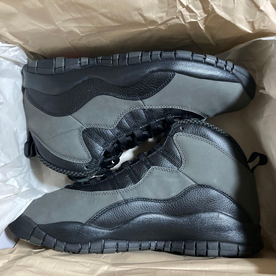 シューズ(男性用) Nike Air Jordan 10 Retro \"Shadow/Charred