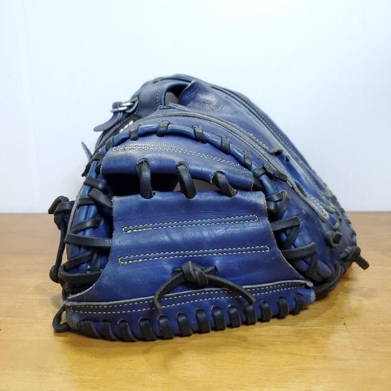 ZETT ゼット 古田モデル 日本製 旧ラベル キャッチャーミット 軟式グローブ