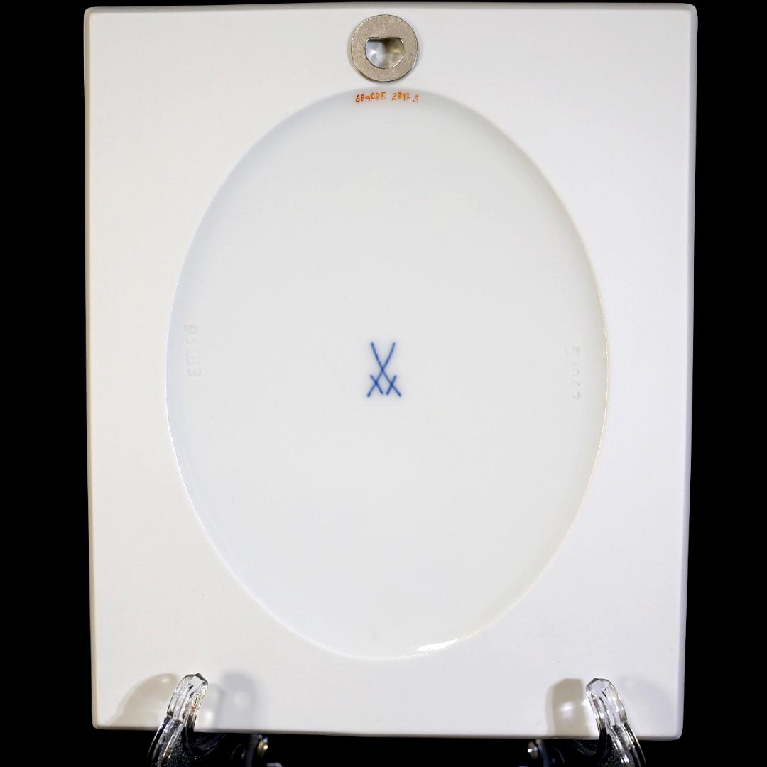 【レア極美品１級】マイセン アラビアンナイト 千夜一夜物語 陶板画 プラーク ②