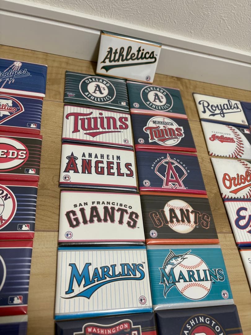 MLB メタルマグネット59枚セット