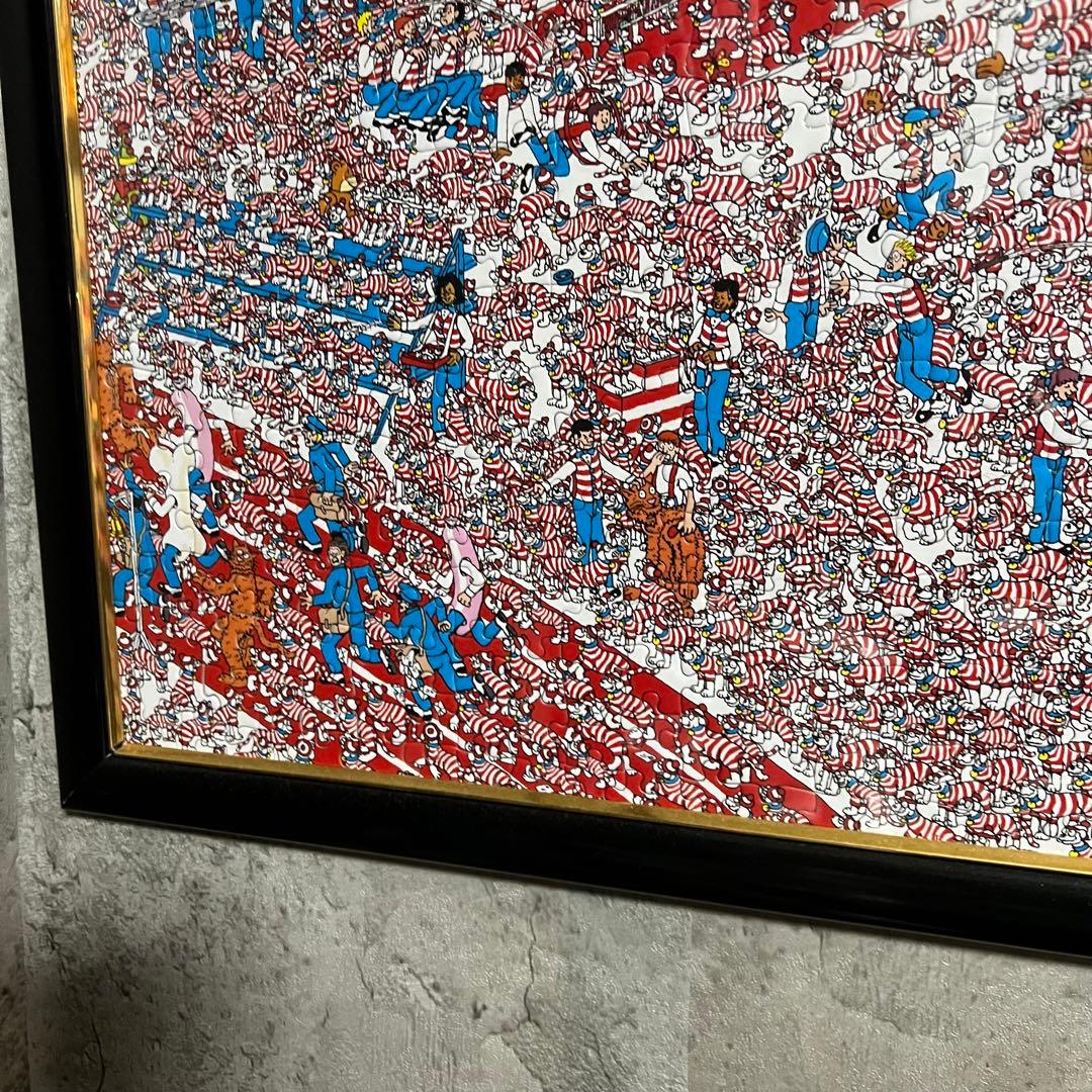 ウォーリーをさがせ　ビンテージ　ジグソーパズル　アンティーク　アメリカン　トイ