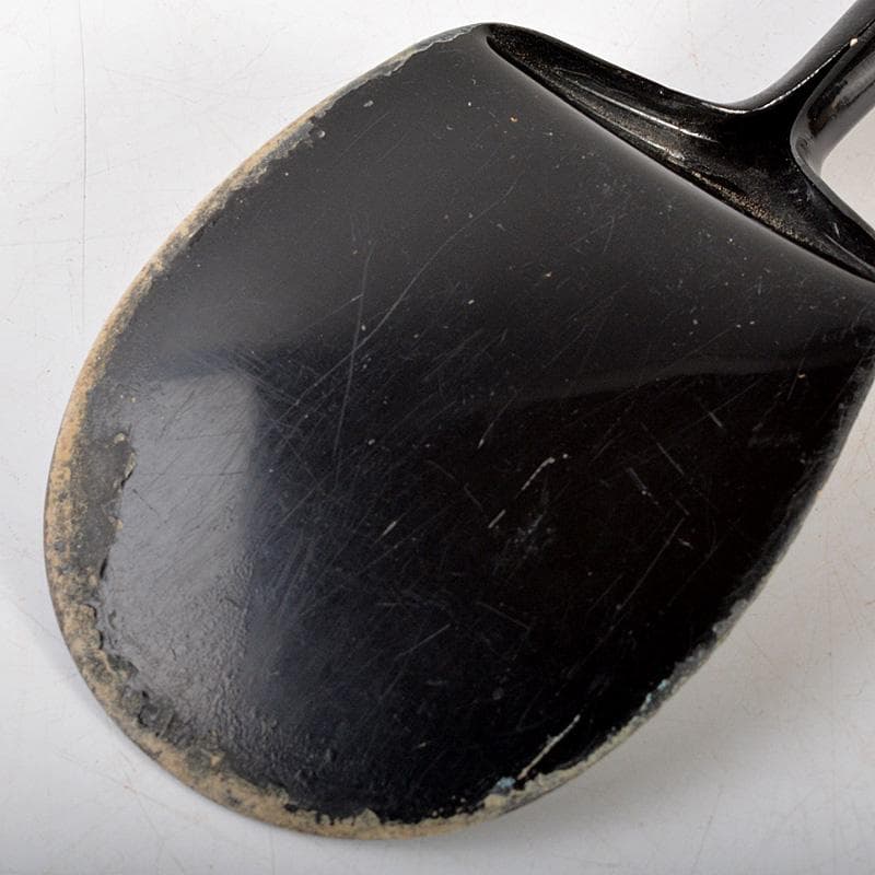 茶道具　金工師　木村清五郎造　銅製　炉用灰匙　共箱　N　6459