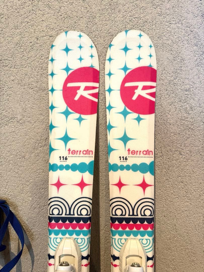 ROSSIGNOL スキー板 パステルカラー 子供用【116cm】
