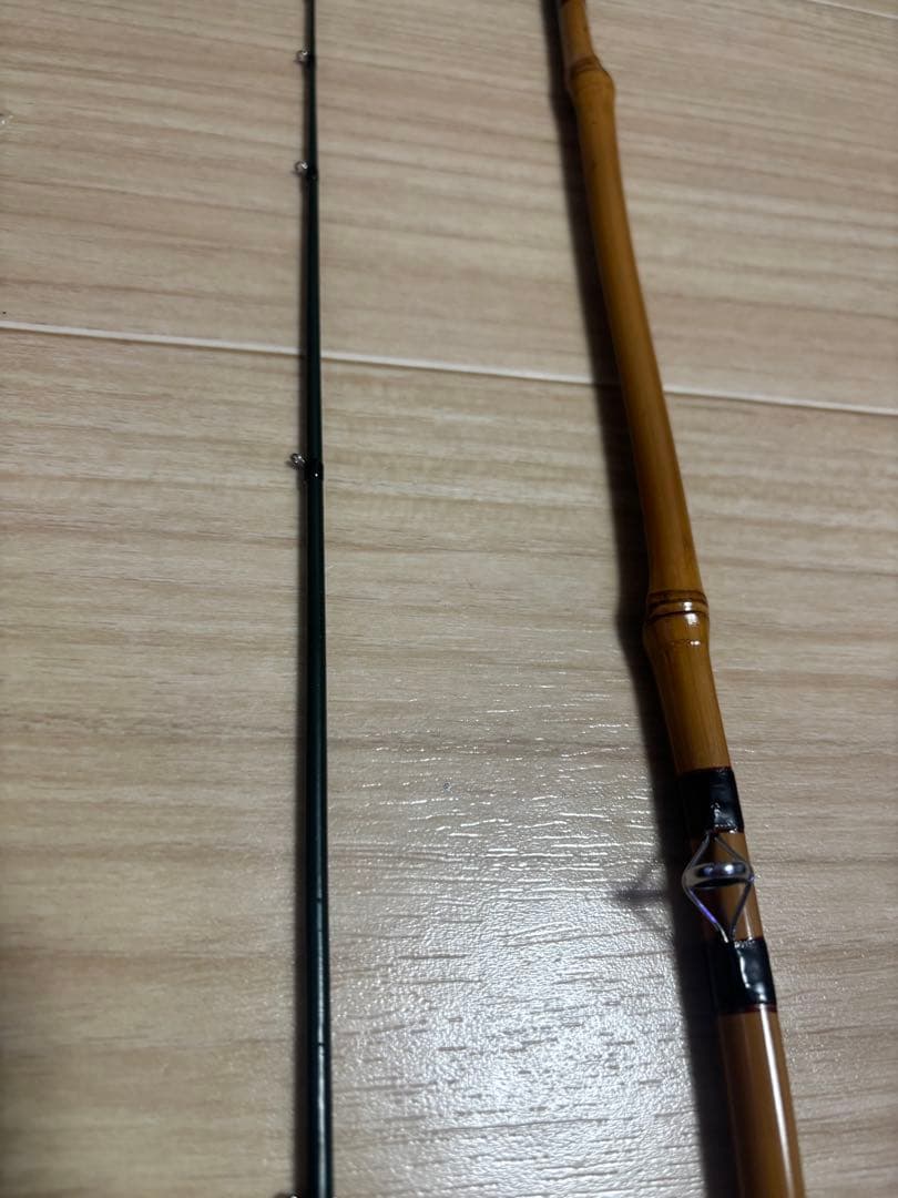 竿太郎(竿かづ)作　ヘチ竿　約７尺
