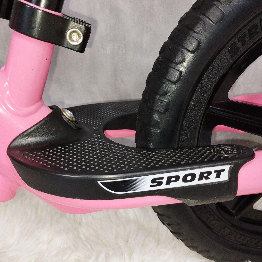 【極美品】STRIDER SPORTS 12 ストライダー ピンク 純正スタンド