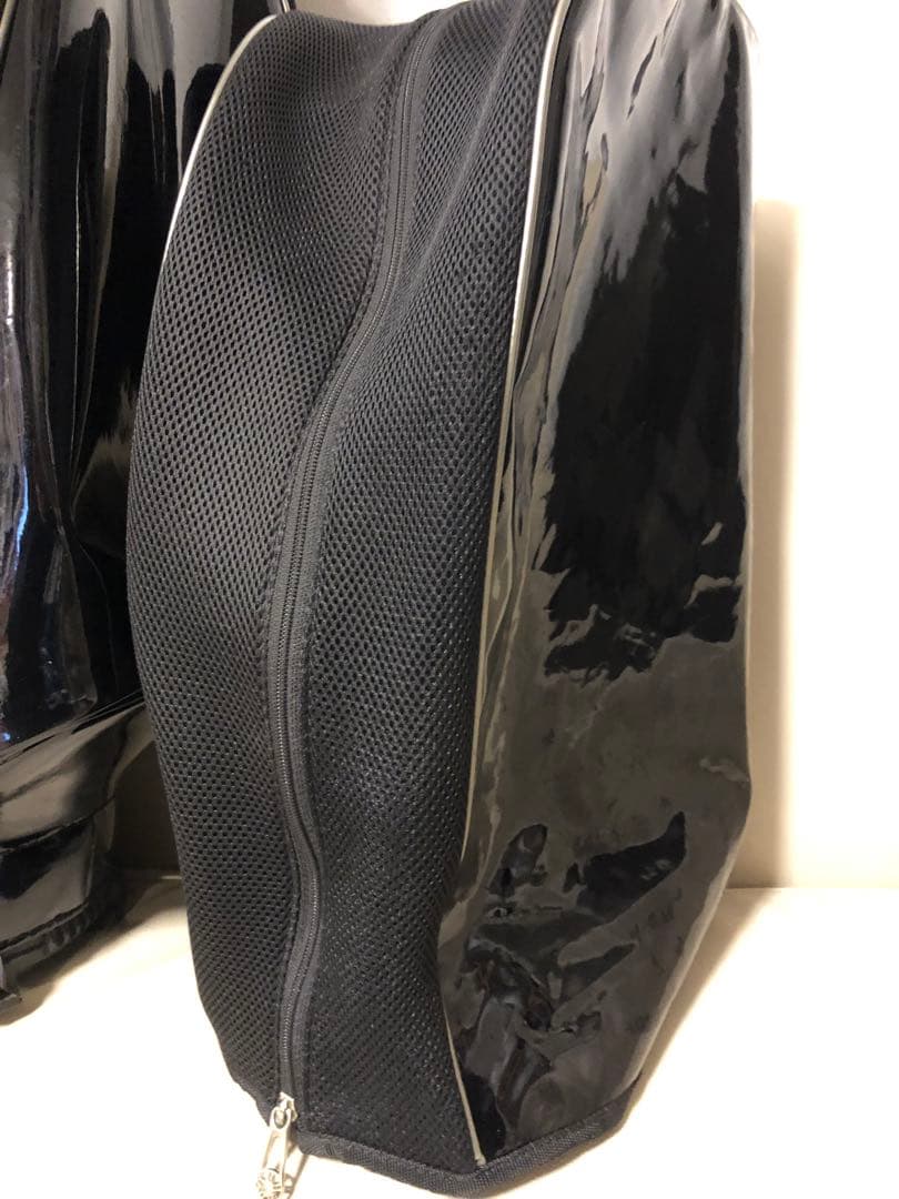 【送料込み】廃盤希少　ブリヂストン 総エナメルモデル　キャディバッグ　ブラック