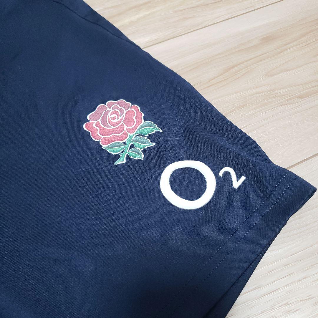 状態良好■カンタベリーイングランド代表■ウォームアップウェアハーフパンツネイビー