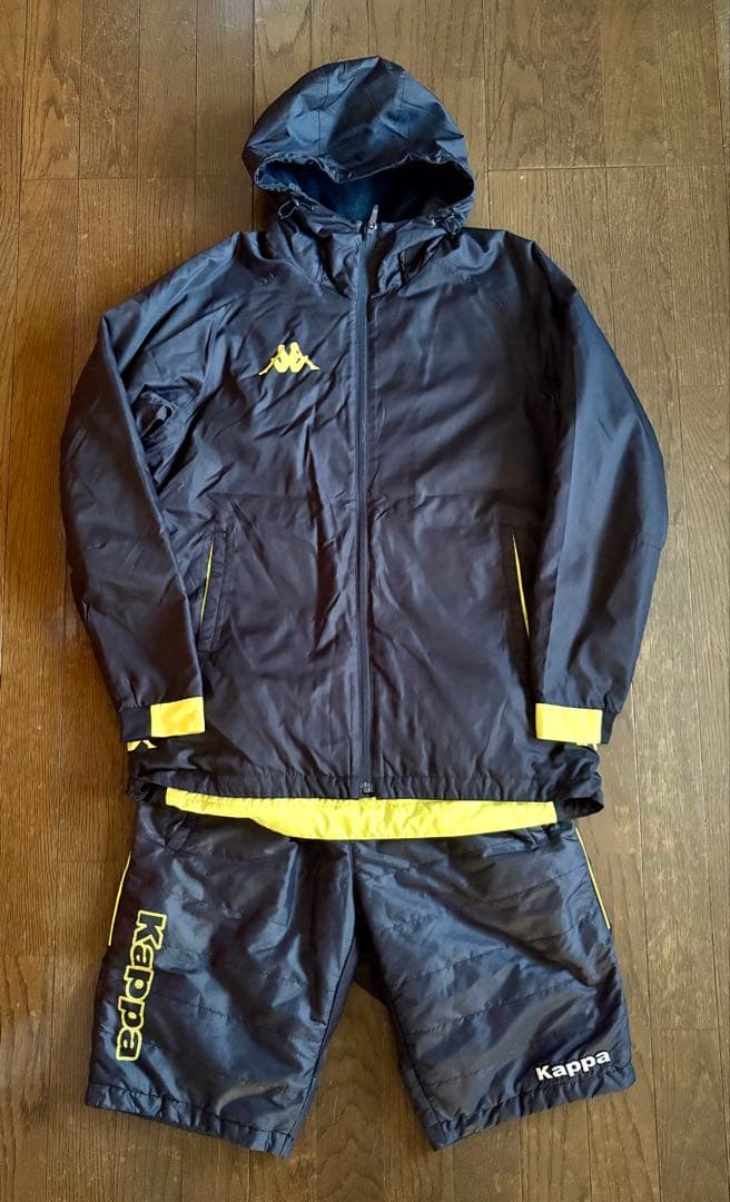 【レア】KAPPA(カッパ ) 中綿 ウォーマー上下セット ピステ LUZ