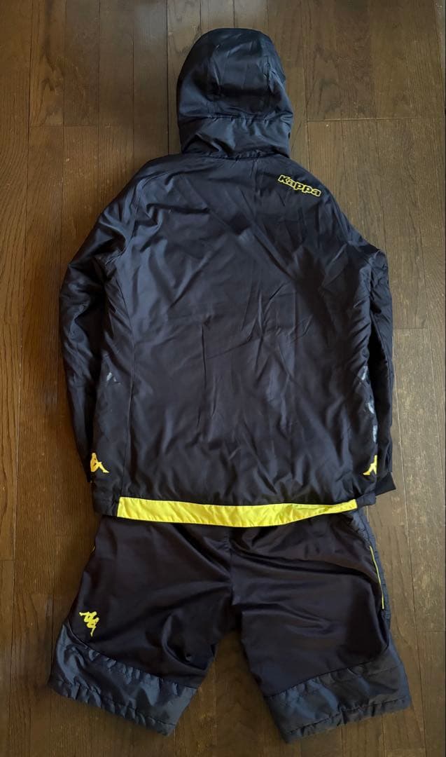 【レア】KAPPA(カッパ ) 中綿 ウォーマー上下セット ピステ LUZ