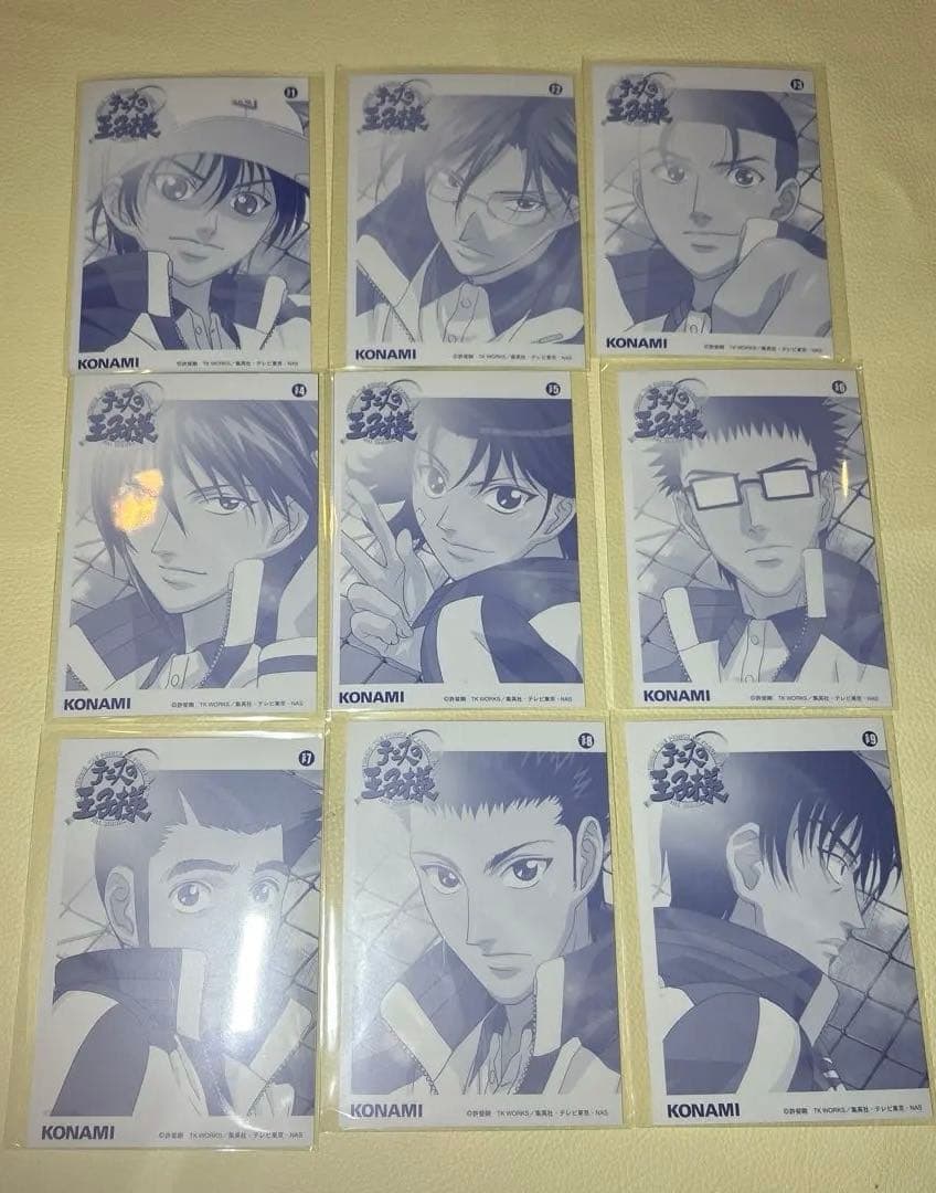 テニスの王子様 ブロマイド 手塚 不二 大石 菊丸 海堂 河村 乾 桃城 越前