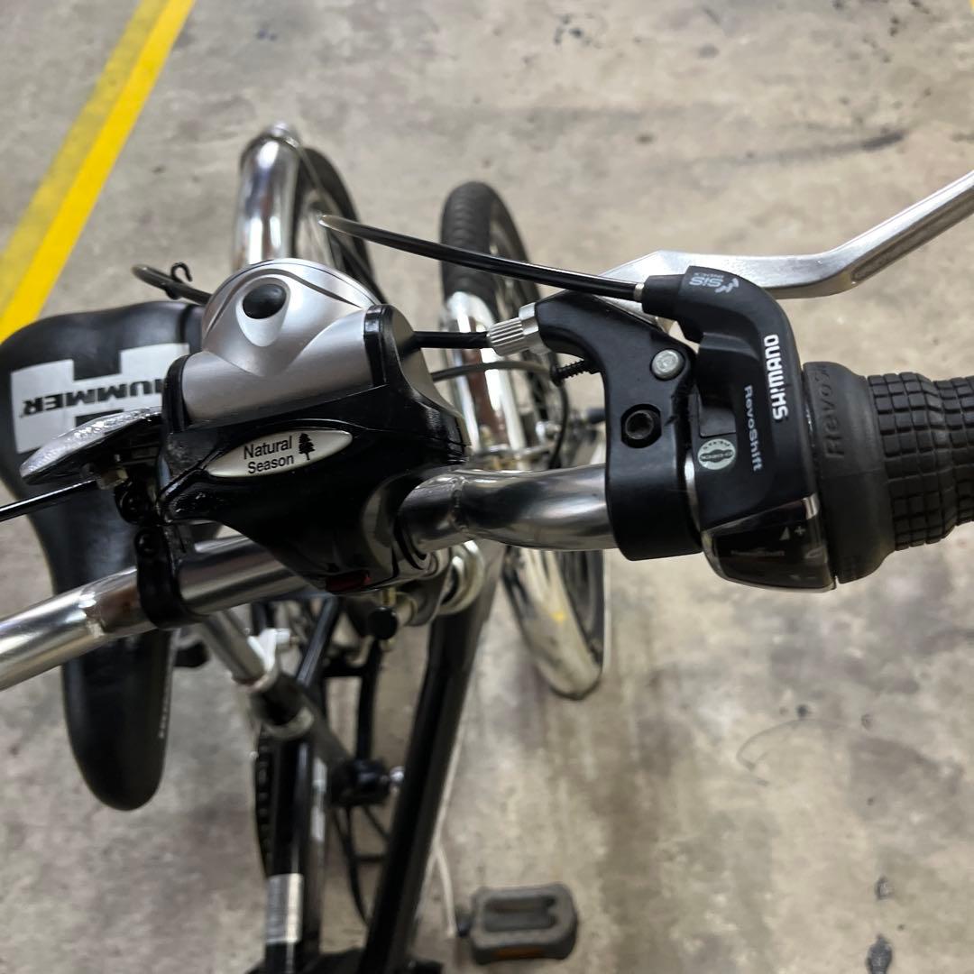 HUMMER 折りたたみ自転車 黒