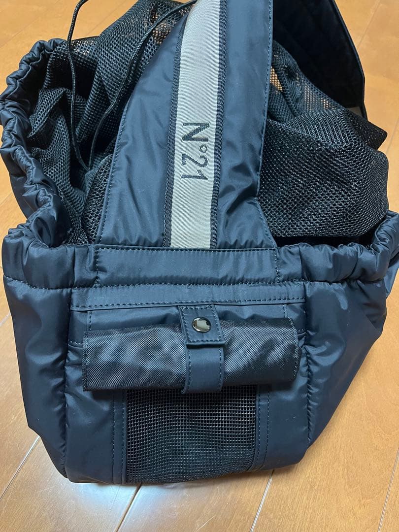 N°21 ブラックキャリーバッグ 小型犬用
