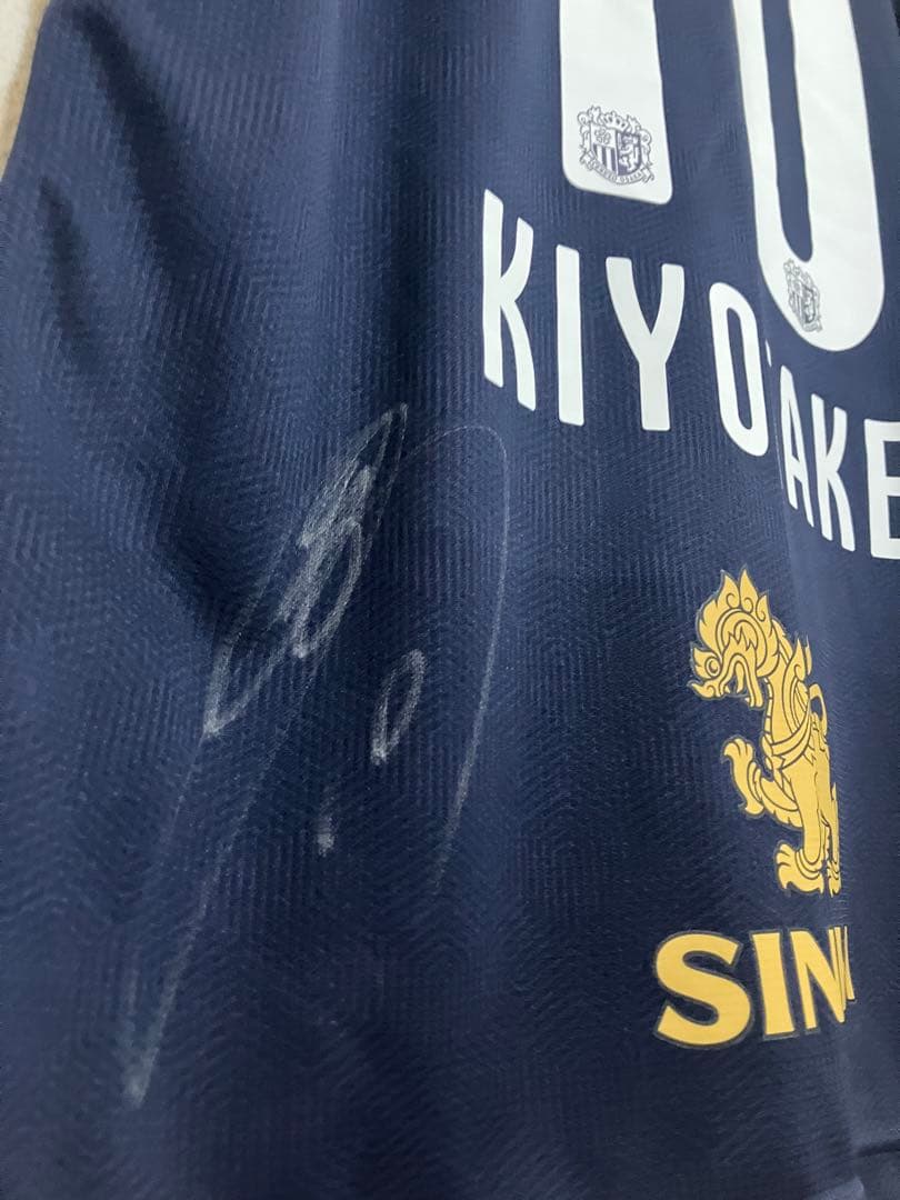 ♦︎新品サイン入り♦︎10清武Lサイズセレッソ大阪リミテッドユニフォーム