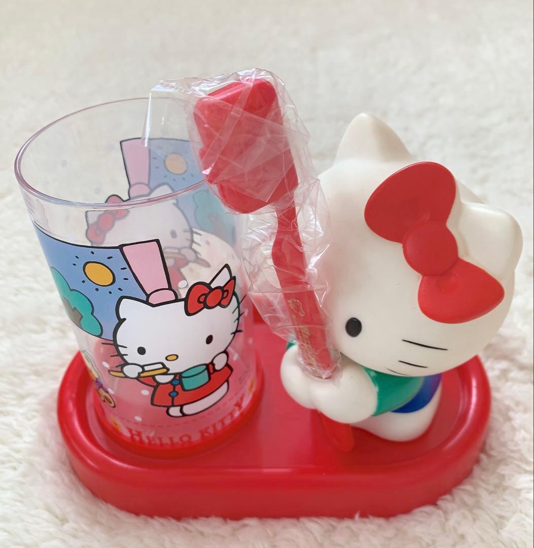 【平成レトロ】サンリオ ハローキティ 歯ブラシスタンド