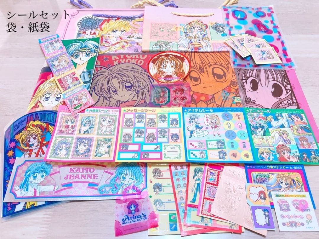 種村有菜コレクション「神風怪盗ジャンヌ」ほかグッズ　詰め合わせ　豪華まとめ売り