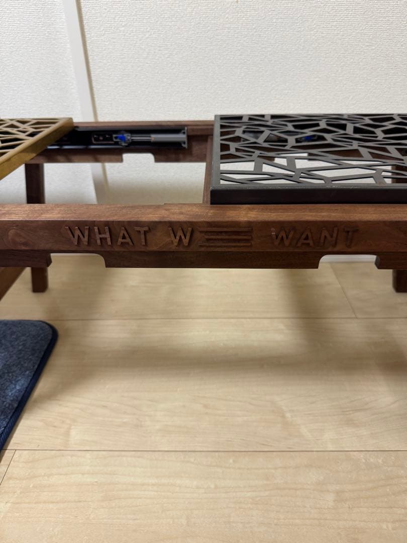 what we want ワットウィーウォント　1/fspace ウォールナット