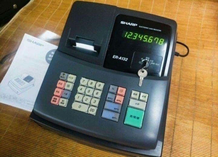 シャープレジスター　ER-A132　簡単便利特殊　送料込　2502132