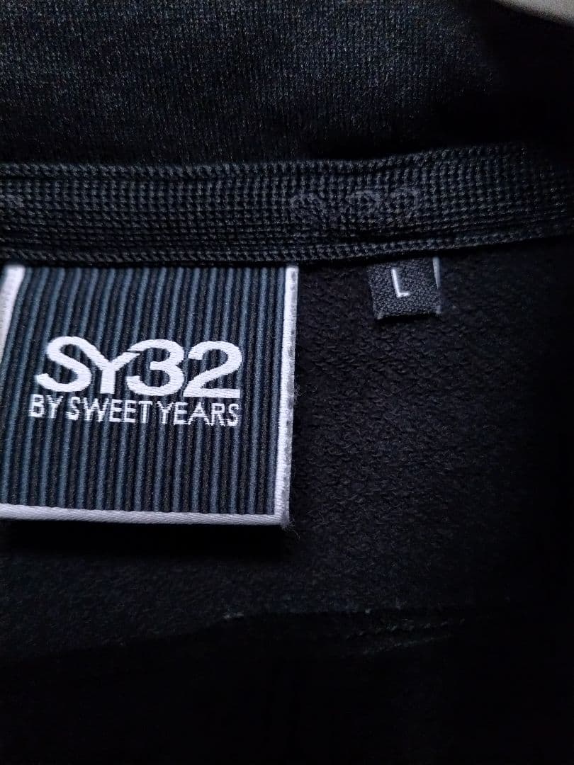 SY32 ゴルフ　プルオーバー　ストレッチ　パーカー