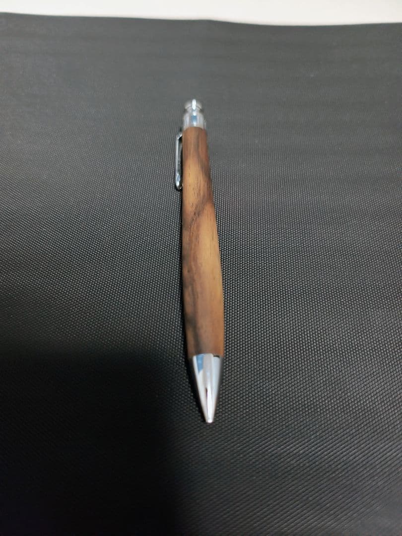 工房楔　黒柿　孔雀杢　木軸　シャーペン　 検索用　野原工芸　ボナンペン