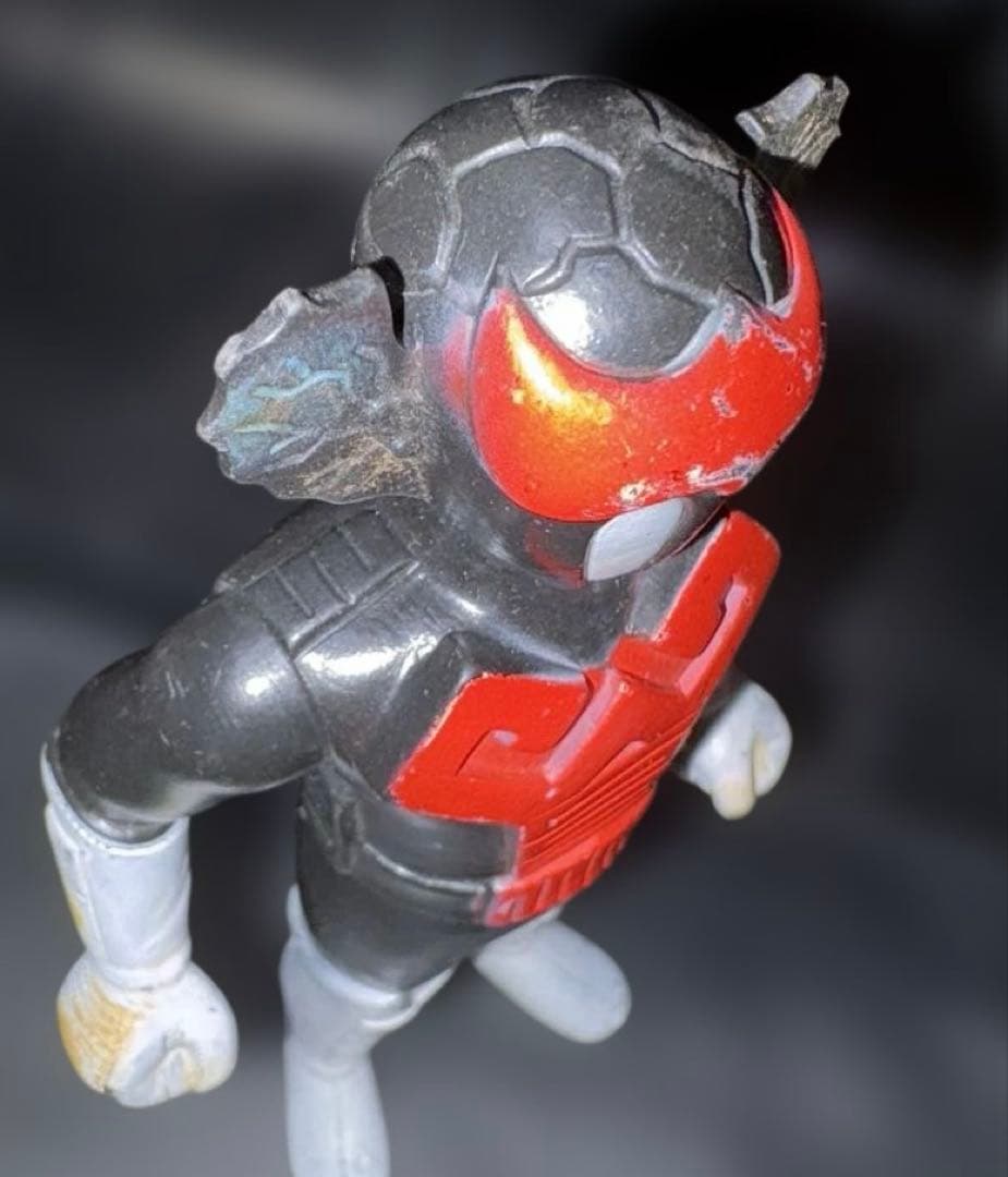 当時物 ソフビ　ブルマァクタカトク　アクマイザー3ザビタン約16cm石森章太郎