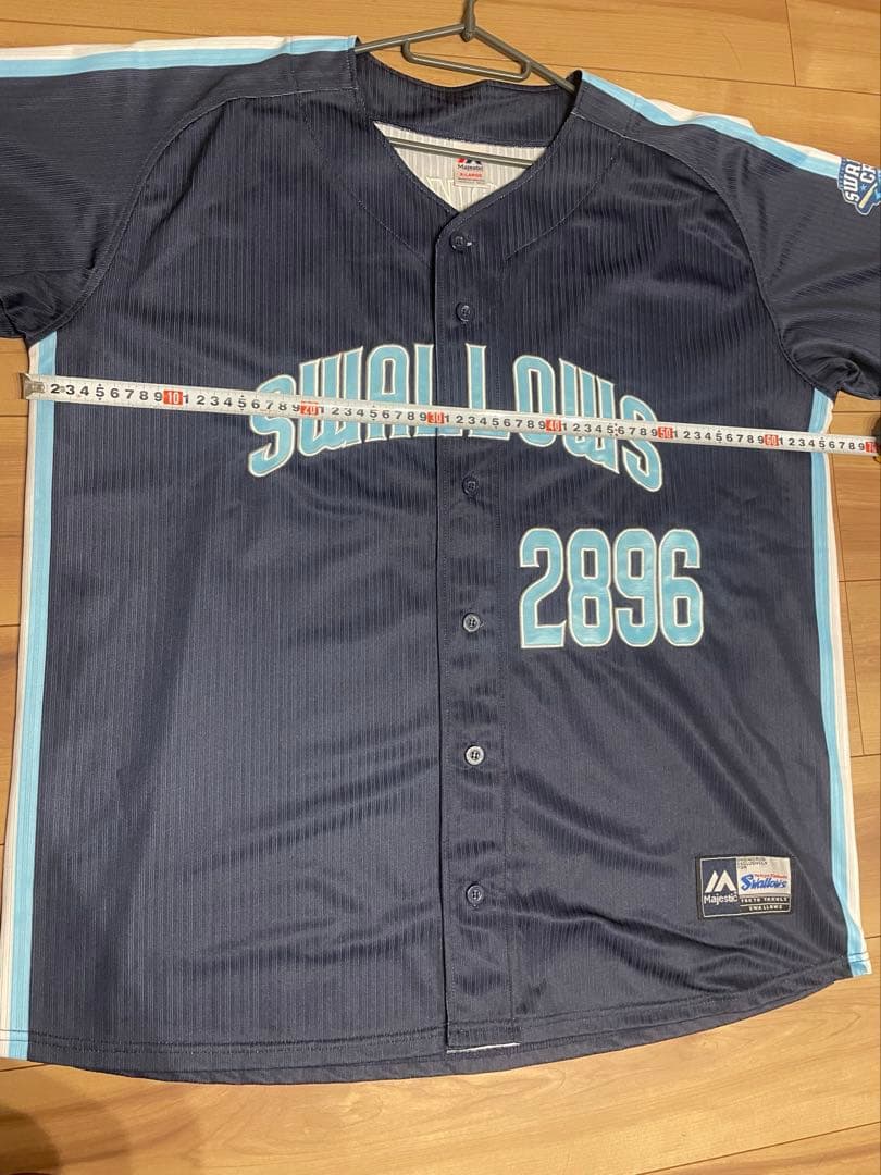 東京ヤクルトスワローズ2025 CREWつば九郎ユニフォーム　刺繍タイプ