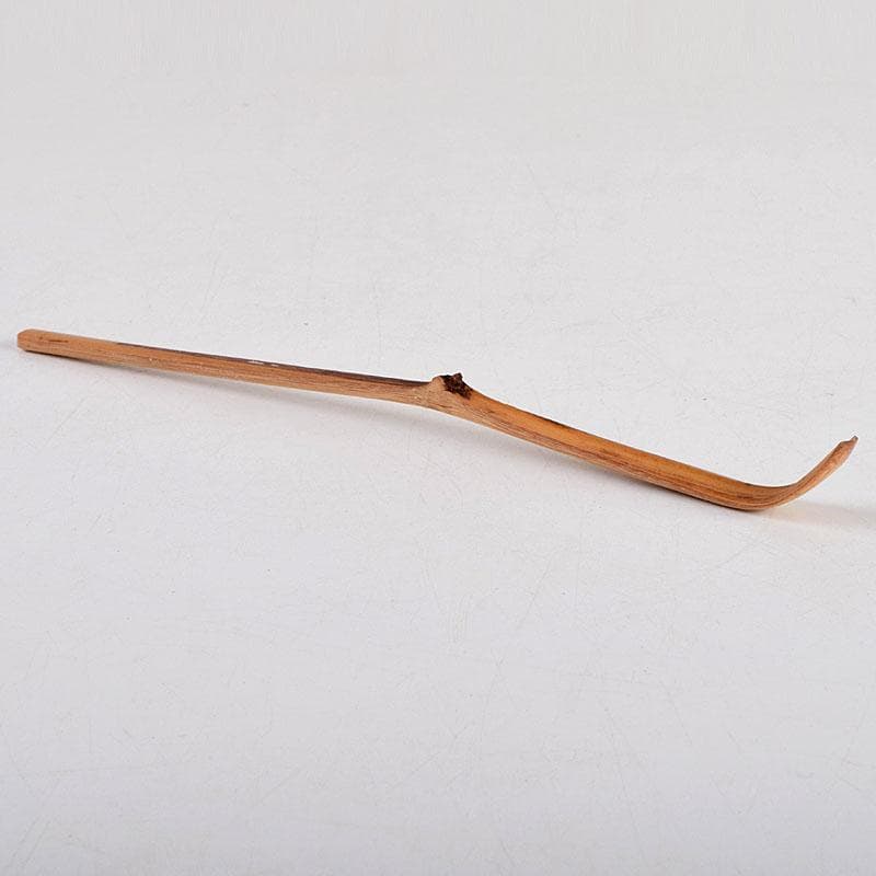 茶道具　宗春作　茶杓　銘「喫茶去」　大徳寺　柳生紹尚書付　共筒共箱　C　8903