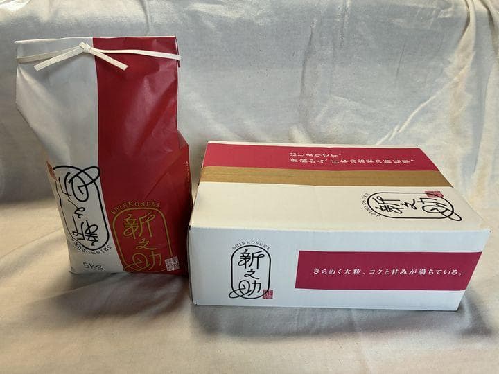 大粒な令和７年産 新潟 新之助 白米5kg × ２個 ★農家直送★色彩選別済