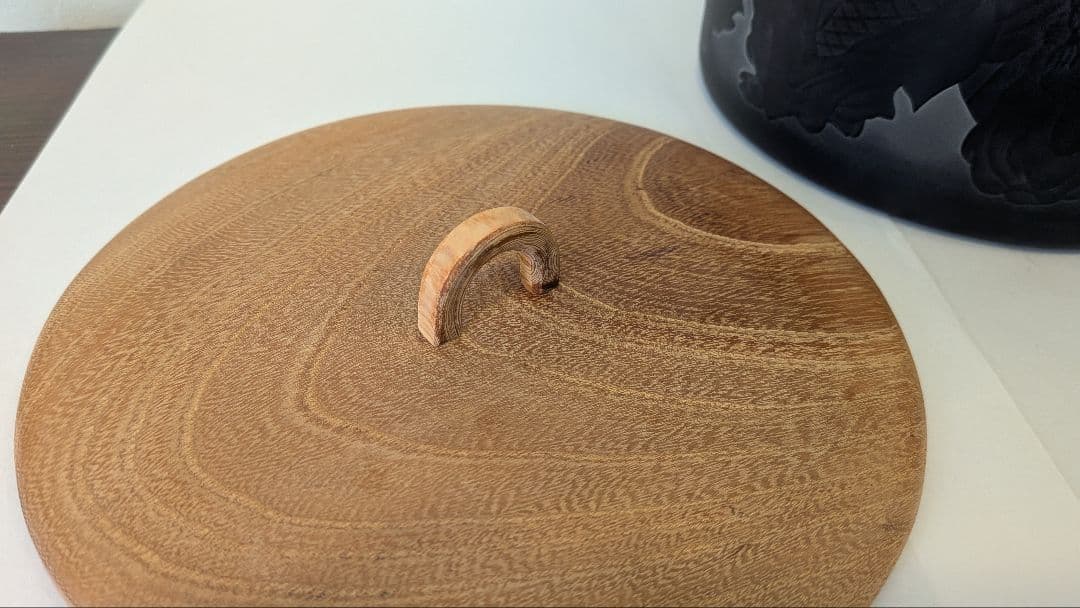 『七福神』水指　茶道具　硝子ガラス義山布袋恵比寿大黒天毘沙門天弁財天福禄寿寿老人