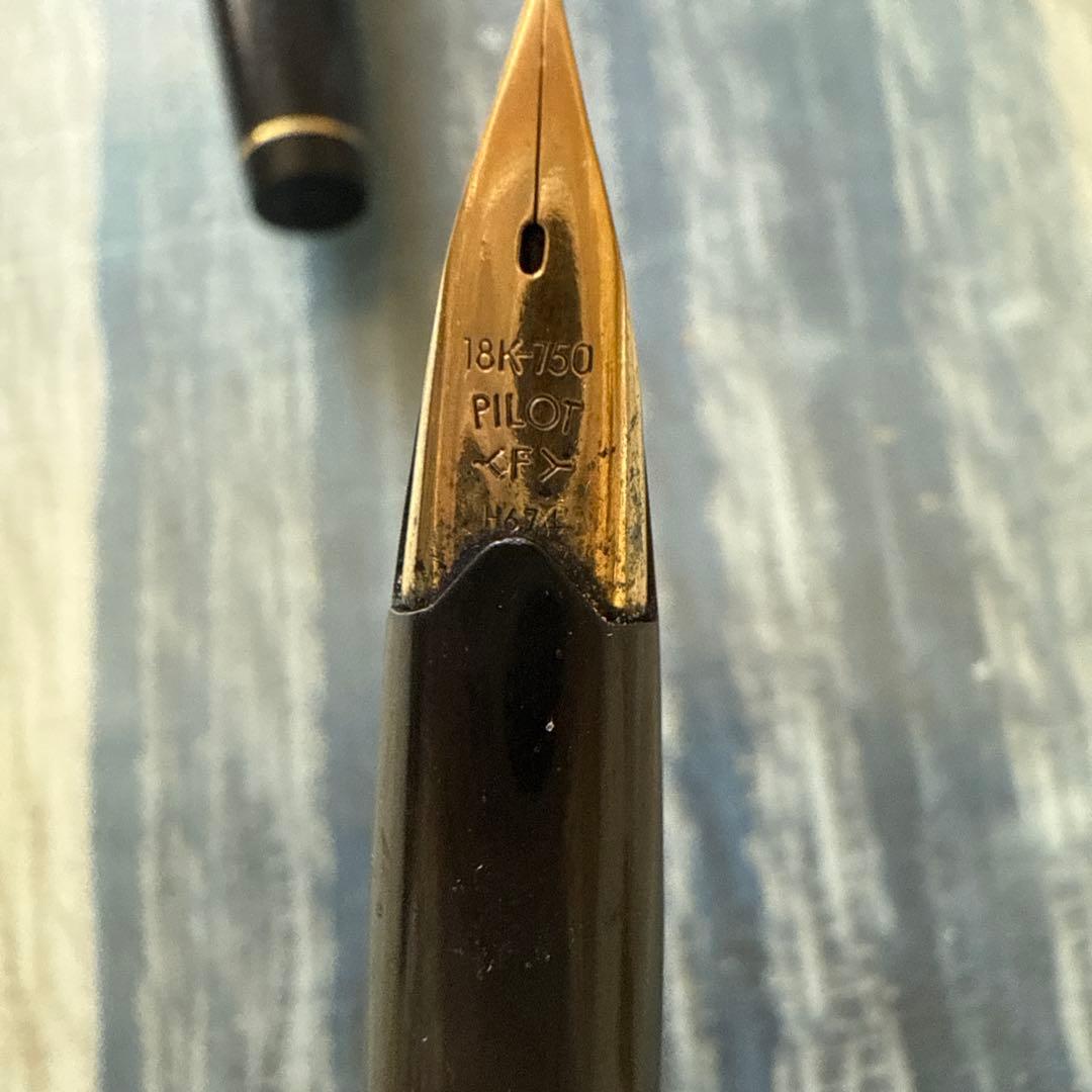 sailor セーラーペン先21kとPilot ペン先18k 万年筆2本