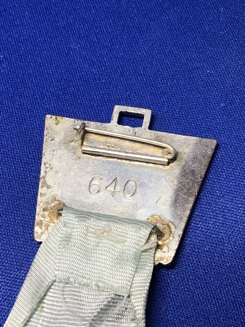 ◉稀少◉純銀製◉非売品◉1953年7月 オールスターゲーム 取材記者章◉