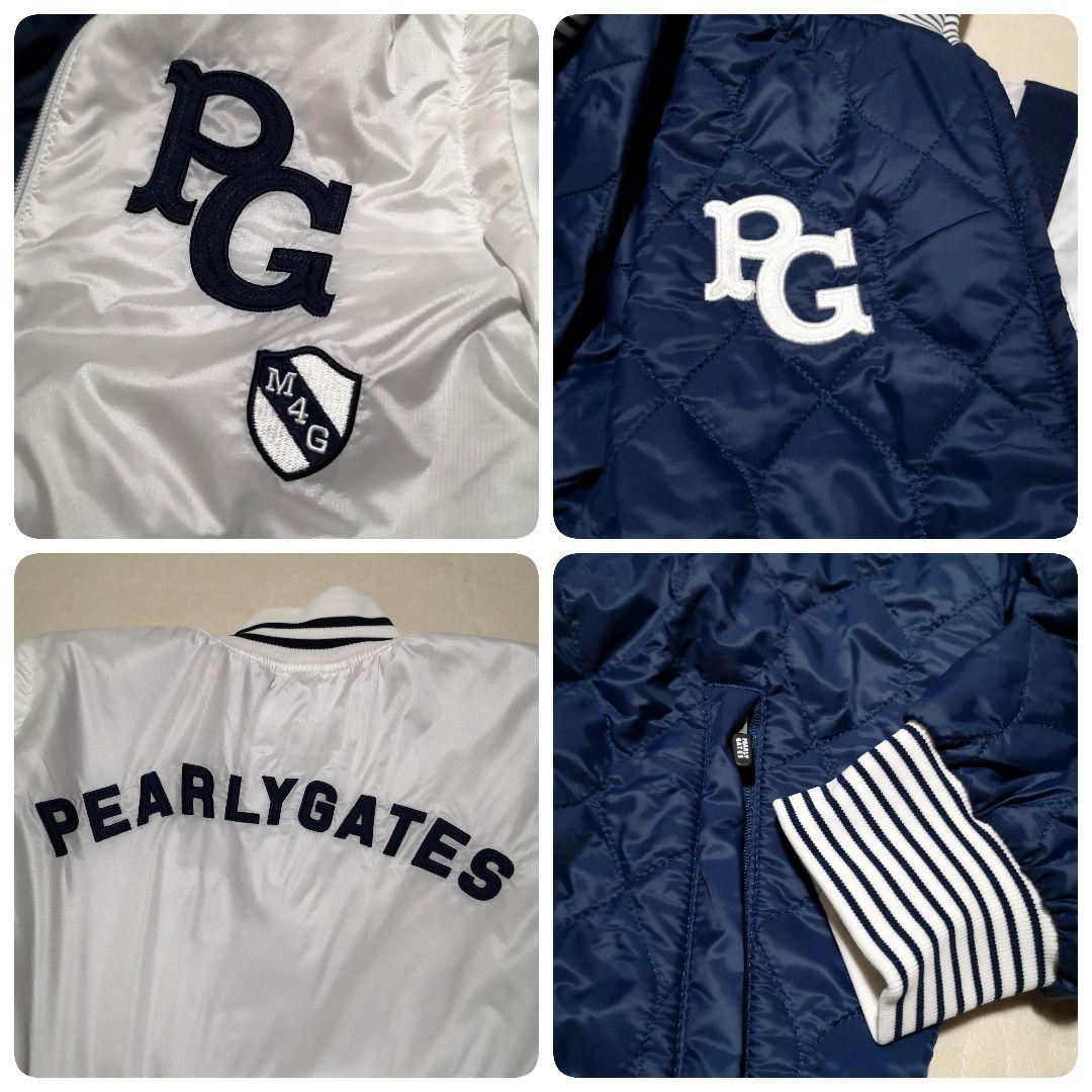 パーリーゲイツ★4WAY中綿リバーシブルブルゾン0アルチビオマーク&ロナビームス