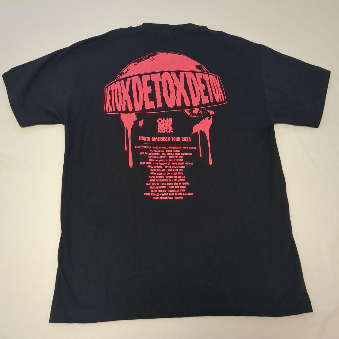 【価格交渉可】ONE OK ROCK DETOX Tシャツ 2025 北米ツアー