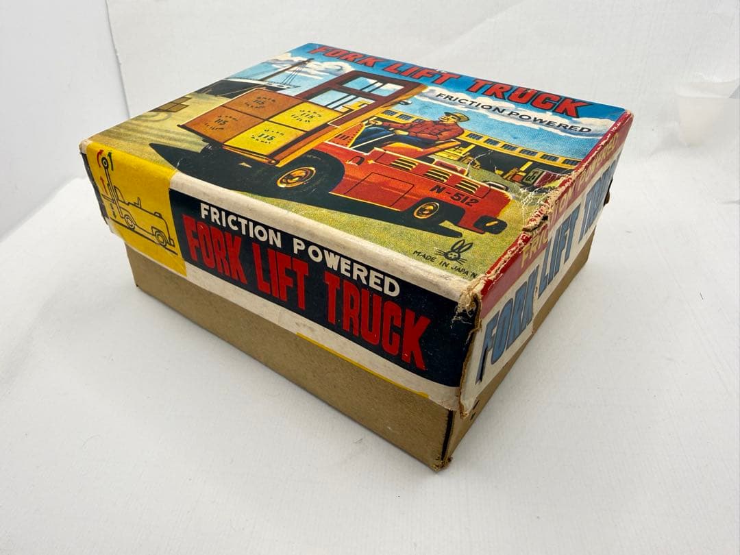 ブリキ　フォークリフトトラック フリクション式