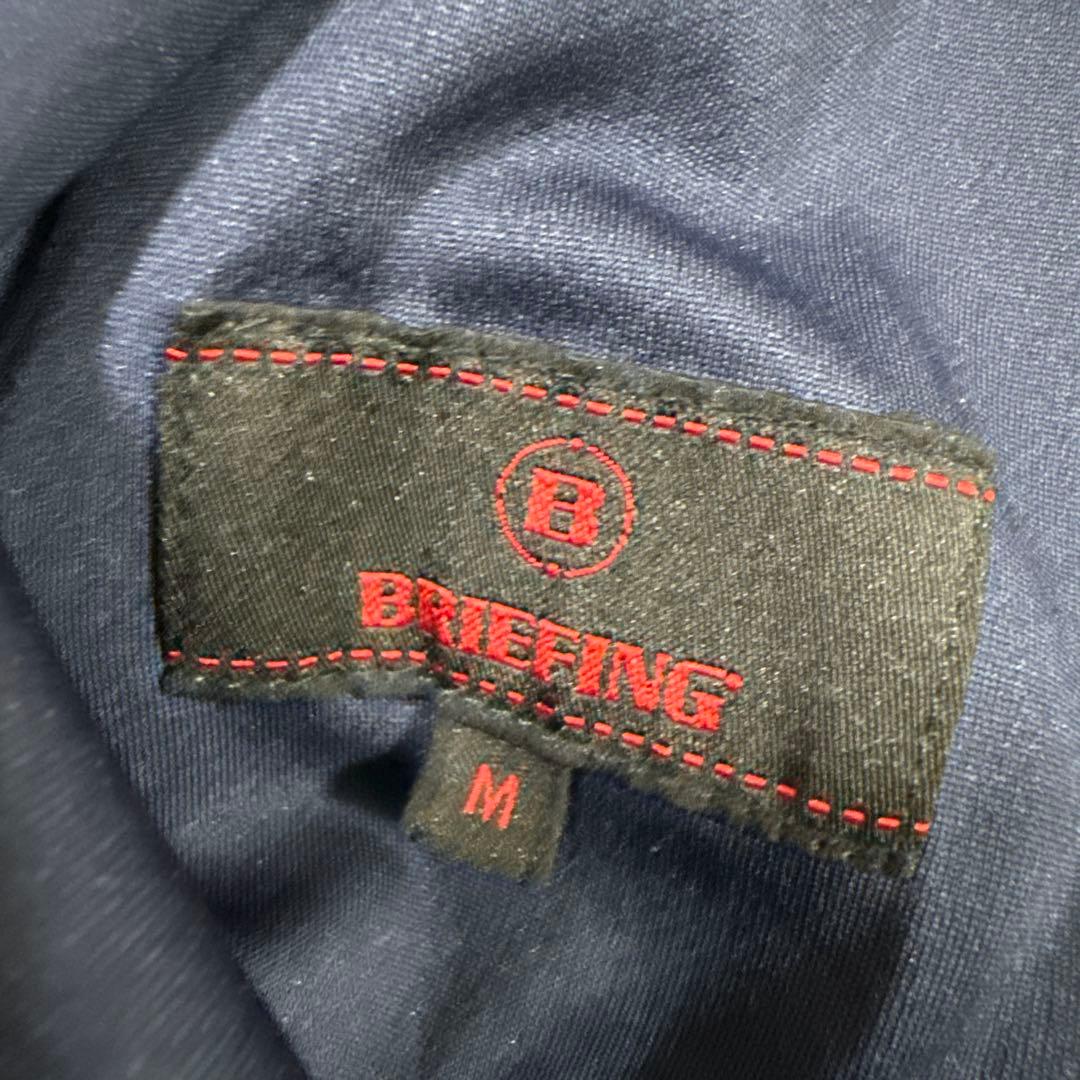 美品　BRIEFING GOLF 3D LOGO ZIP HOODIE