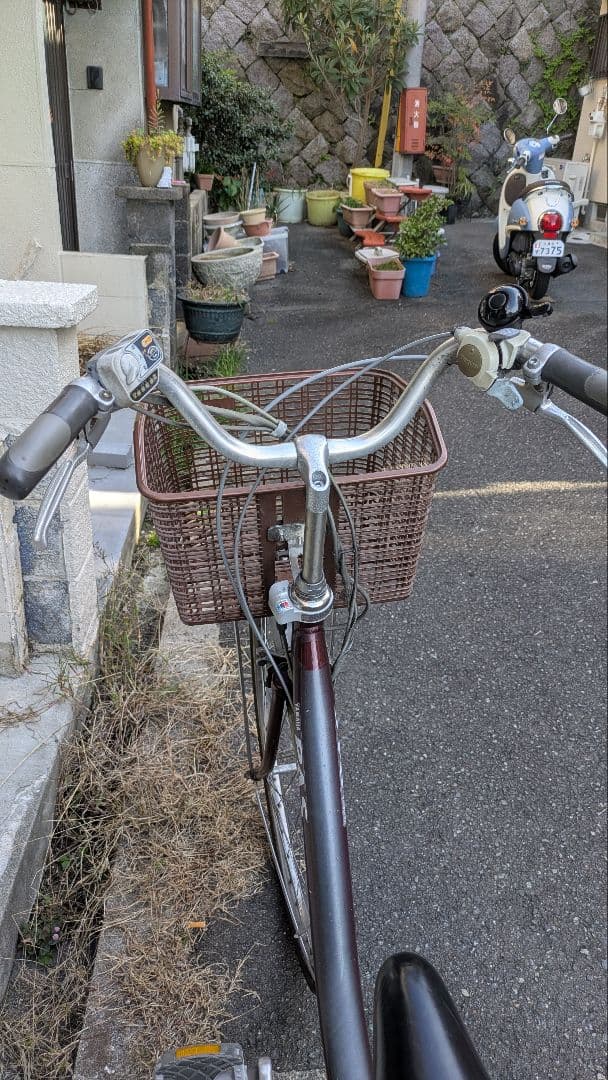 マ*ン様 電動自転車【YAMAHA(ブリジストン)】中古　大阪府より