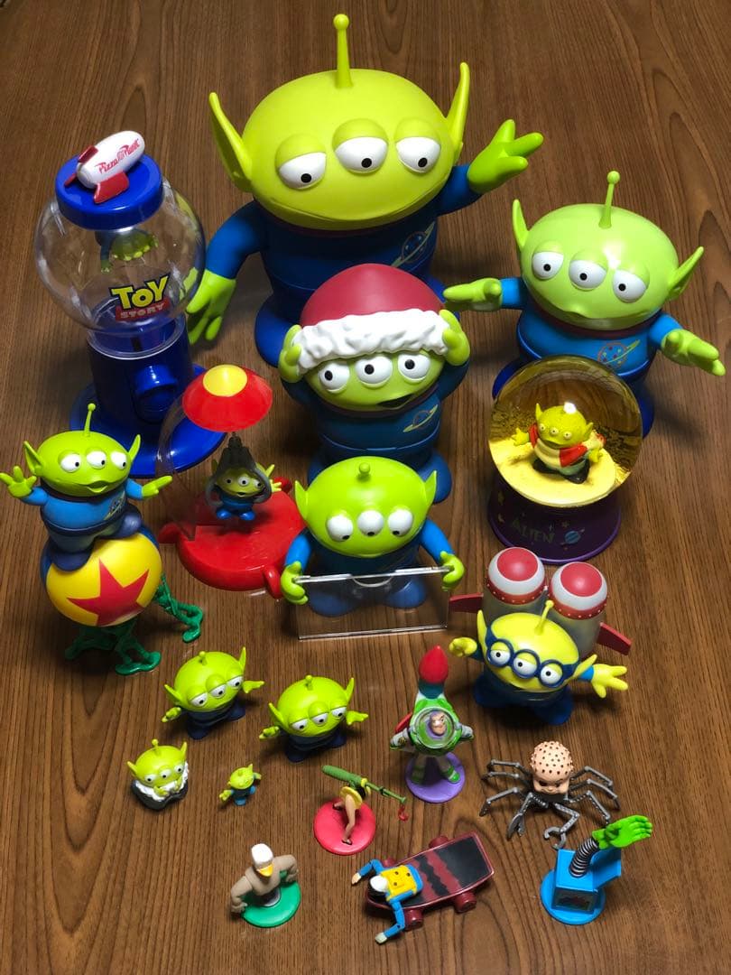 トイストーリー ビッグフィギュア プレミアムフィギュア 貯金箱 リトルグリーメン