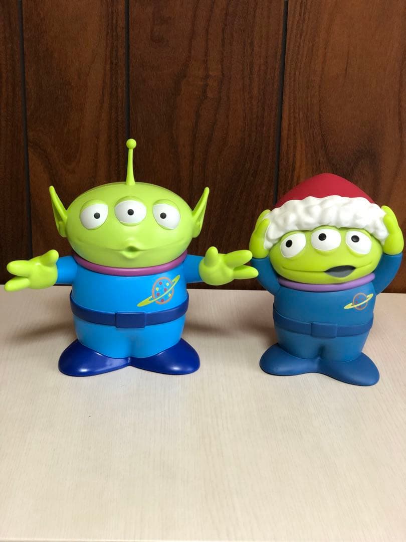 トイストーリー ビッグフィギュア プレミアムフィギュア 貯金箱 リトルグリーメン